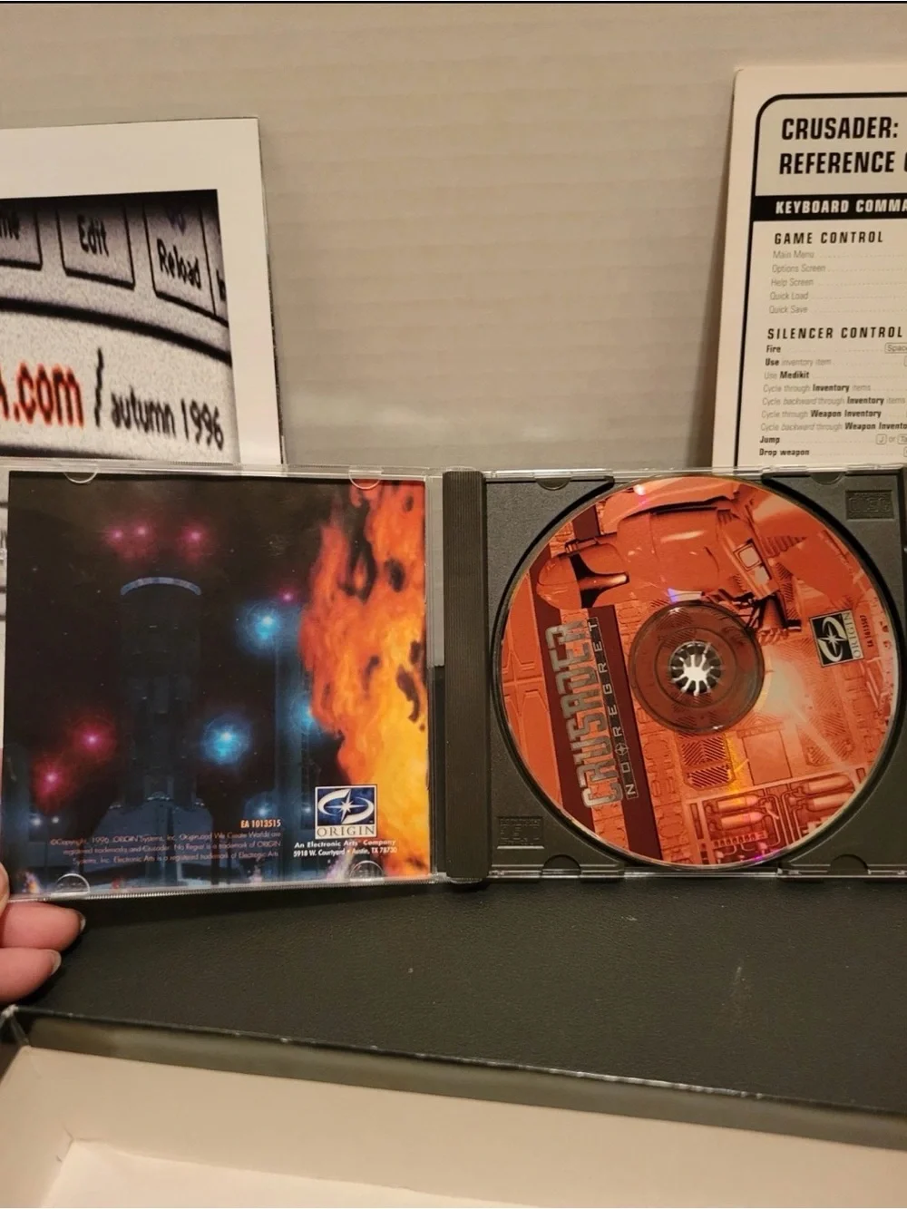 Origins Crusader No Regret – Red and Black Cover Artwork